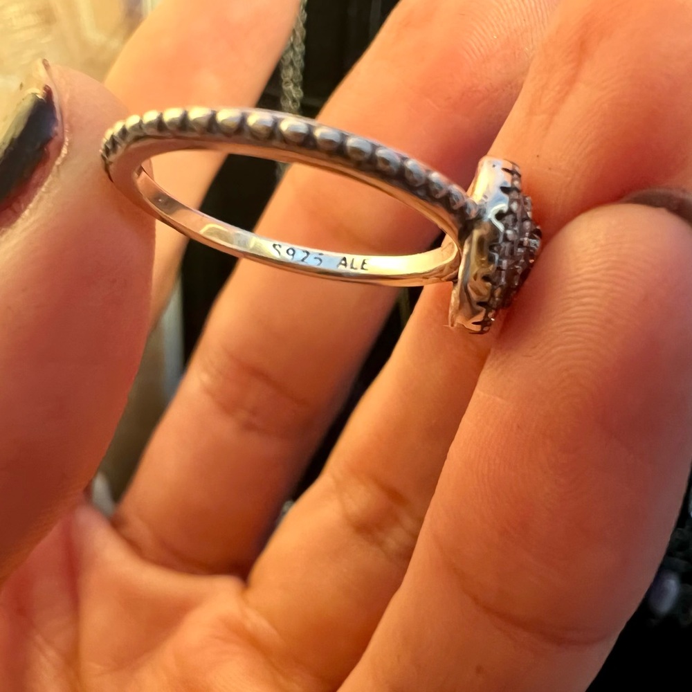 Sterling Silver 925 stamped Ring size 7 - Picture 9 of 12